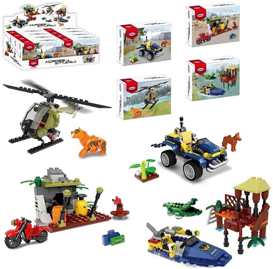 Picture of Klocki przygoda w dungli 108el