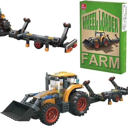 Picture of Klocki traktor adowarka 250 elementów