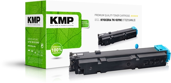 Picture of KMP Toner Kyocera TK-5370C PA3500/MA3500 Serie cyan 5000 S. remanufactured