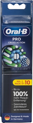 Attēls no Kocówka Braun Braun Oral-B Pro Cross Action brush heads pack of 10 (black)