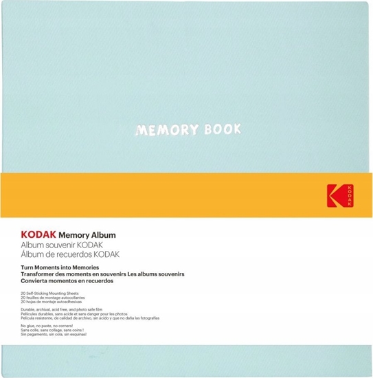 Picture of Kodak Kodak Album Na Zdjcia Samoprzylepny 40 Stron Do Zdj Instax Polaroid Zink / Cat 9891-315 / Bkitny