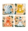 Attēls no Koka attīstoša rotaļlieta Puzzle Dzīvnieki 24m+ CB33065