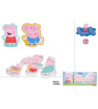 Picture of Koka puzzle Peppa Pig dažādas 18 m+ CB77505