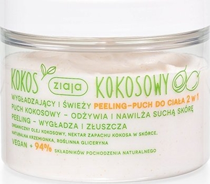 Attēls no Kokosowy wygadzajcy i wiey peeling-puch do ciaa 2w1 270ml