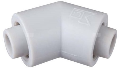 Attēls no Kolano 45 stopni zgrzewane Modern PE-RT PE (polietylen) 32x32 PERTK4532