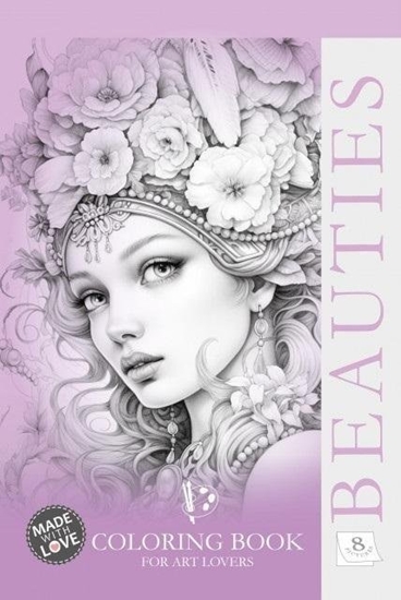 Picture of Kolorowanka kreatywna A4 Beauties róowa FRESH