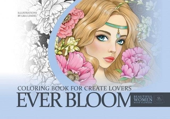 Picture of Kolorowanka kreatywna A4 niebieska FRESH