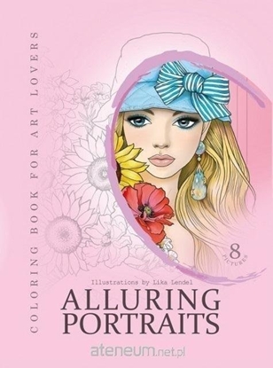 Picture of Kolorowanka kreatywna A4 Portraits róowa FRESH