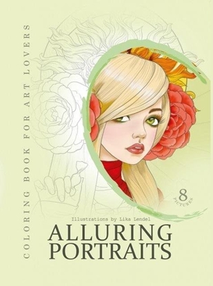 Picture of Kolorowanka kreatywna A4 Portraits zielona FRESH