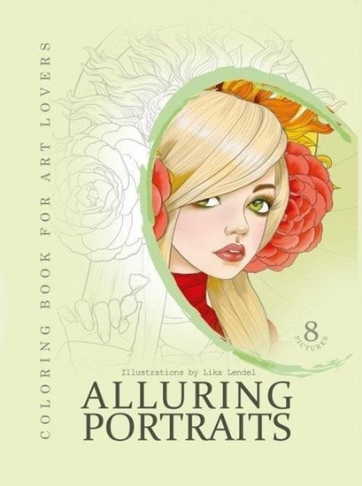 Picture of Kolorowanka kreatywna A4 Portraits zielona FRESH