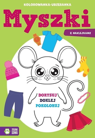 Изображение Kolorowanka ubieranka Myszki  98474