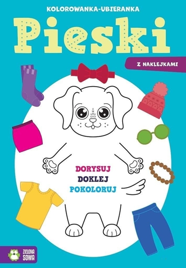 Изображение Kolorowanka ubieranka Pieski 98450