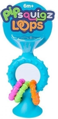 Attēls no Kolorowe Baloniki Grzechotka Bobo Przyssawka niebieska