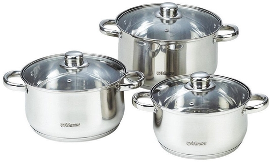 Picture of Komplet garnków 6 elementów MR-2020-6M Feel-Maestro