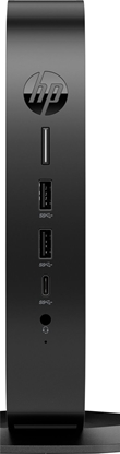 Attēls no Komputer HP HP Elite t655 - Thin Client - SFF - 1 x Ryzen Embedded R2314 / 2.1 GHz - RAM 4 GB - Flash 32 GB - eMMC - Radeon Graphics - 1GbE, Bluetooth 5.2 - WLAN: 802.11a/b/g/n/ac/ax, Bluetooth 5.2 - HP ThinPro - Monitor: keiner - Tastatur: Deutsch