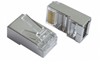 Изображение Konektors Gembird RJ45 Male 100pack Shielded modular