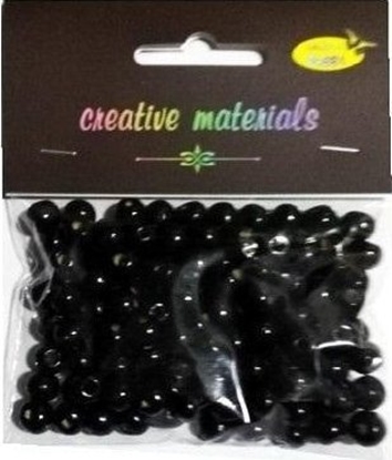 Изображение Koraliki drewniane czarne ok 26g ok150szt