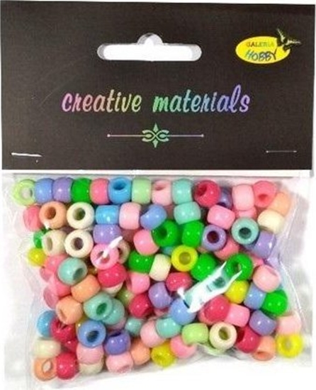 Изображение Koraliki pastelowe 6mm 35g ok.150szt