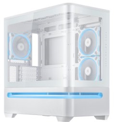 Attēls no Korpuss Asus Prime AP202 White mATX RGB