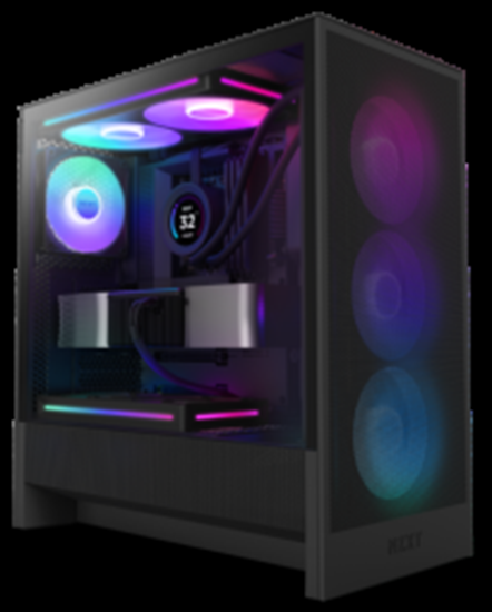 Picture of Korpuss NZXT H5 Flow RGB TP Black
