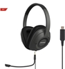 Picture of Koss Headphones SB42 USB Wired, On-Ear, Microphone, USB Type-A, Black/Grey