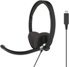 Picture of Koss USB Communication Headsets CS300 On-Ear, Microphone, Noise canceling, USB, Black