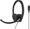 Picture of Koss USB Communication Headsets CS300 On-Ear, Microphone, Noise canceling, USB, Black