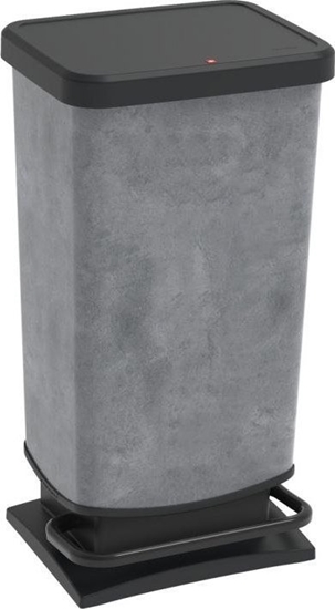 Picture of Kosz na mieci Rotho ROTHO Kosz na mieci PASO 40 l, beton