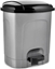 Изображение Kosz na mieci z pedaem plastikowy szary 11,5 l