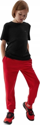 Picture of KOSZULKA 4F T-SHIRT DZIECICA GADKA BAWENIANA SZKOA CZARNA r. 146