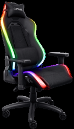 Attēls no GAMING CHAIR GXT 719 RUYA RGB/BLACK 25185 TRUST
