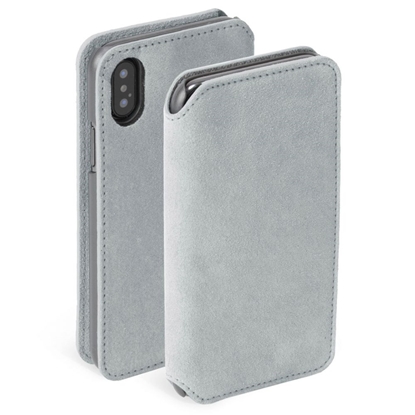 Изображение Krusell Apple Broby 4 Card SlimWallet Apple iPhone XS Max light grey