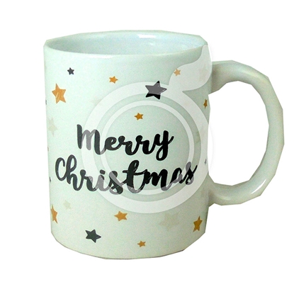 Picture of Krūze Ziemassvētku keramikas 12x9.5x8cm