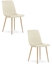 Изображение Krzeso aksamitne TURIN jasnobeowe eleganckie do jadalni salonu x2