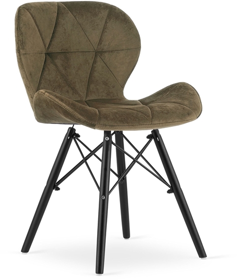 Picture of Krzeso LAGO Aksamit - brz / nogi czarne x 1