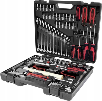 Picture of KS Tools 1/4 +1/2  CHROMEplus Universal Tool Kit Set  97 pcs