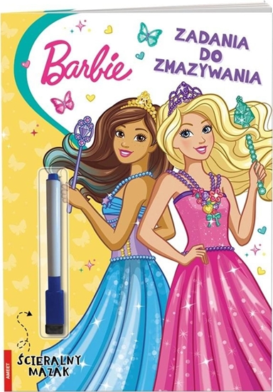 Изображение Ksieczka Barbie Dreamtopia. Zadania do zmazywania PTC-1402