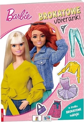 Attēls no Ksieczka Barbie. Brokatowe Ubieranki SDLB-1103