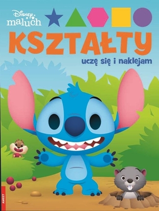 Изображение Ksieczka Disney Maluch. Ksztaty. Ucz si i naklejam FIG-9201