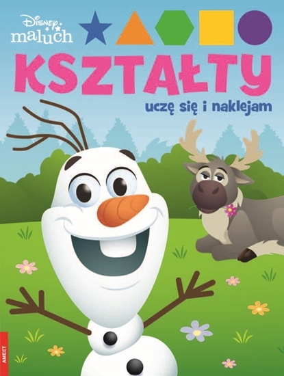 Picture of Ksieczka Disney Maluch. Ksztaty. Ucz si i naklejam FIG-9203