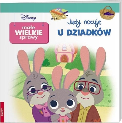 Attēls no Ksieczka Disney Maluch. Mae wielkie sprawy. Judy nocuje u dziadków GRO-9116