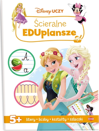Picture of Ksieczka Disney Uczy. cieralne EDUplansze mix UMA-9302