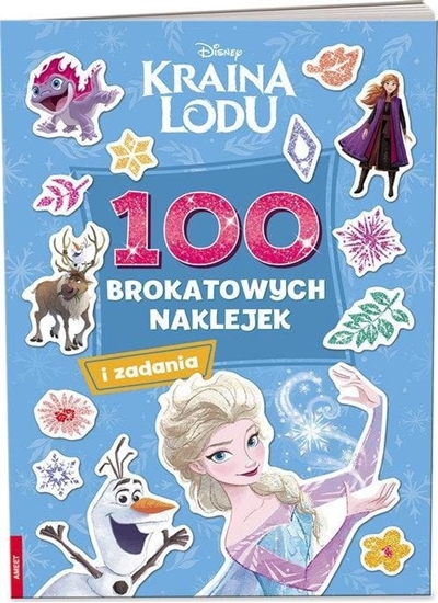 Picture of Ksieczka Kraina lodu. 100 brokatowych naklejek NB-9103