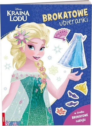 Picture of Ksieczka Kraina Lodu. Brokatowe ubieranki SDLB-9105
