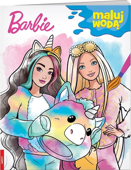 Изображение Ksieczka Maluj wod. Barbie Cutie MW-1105