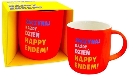 Изображение KUKARTKA Kubek neonowy Happy end