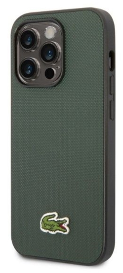 Изображение Lacoste Apple 14 Pro Max Iconic Petit Pique Logo Case Dark Green
