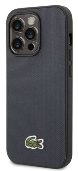 Picture of Lacoste Apple iPhone 14 Pro Iconic Petit Pique Logo Case Blue