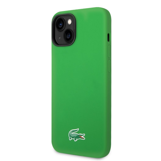 Изображение Lacoste Liquid Silicone Microfiber Croc Logo MagSafe Case for Apple iPhone 14