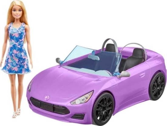 Picture of Lalka Barbie Mattel Barbie Kabriolet Lalka HBY29